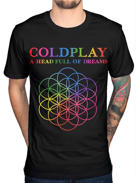 coldplay t shirts